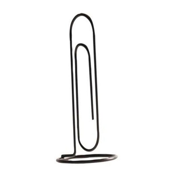 Deflect-O Desk Top Clip Memo Holder with Chrome Design