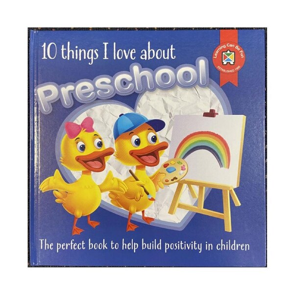 EC 10 Things I Love About Pre School Kinder Book