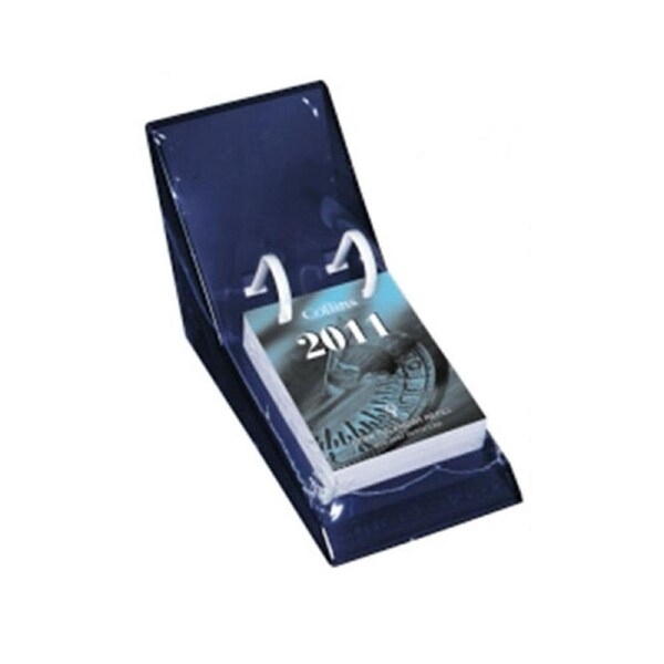 Collins Acrylic Top Opening Desk Calendar Stand