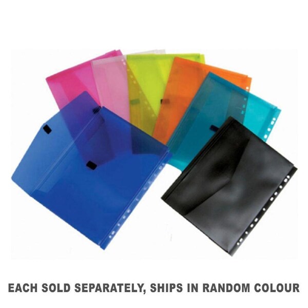 Colby A4 Pollywally Document Wallet (Lime)