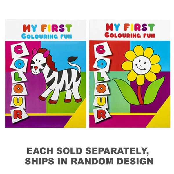 My First Colouring Book 64 Pages A4