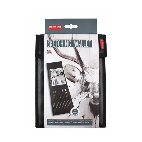 Derwent Sketching Wallet Art Set
