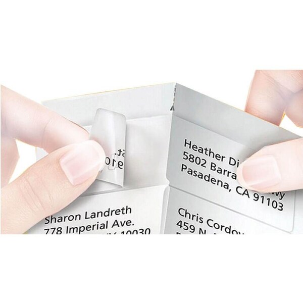 Avery Address Inkjet Mini Clear Label 38.1x21.2mm (25pk)