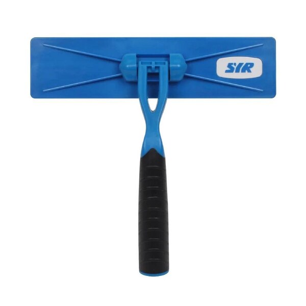 SYR Plastic Multi Surface/Mirror Glass Sweeper Home/Office Cleaning Tool Blue