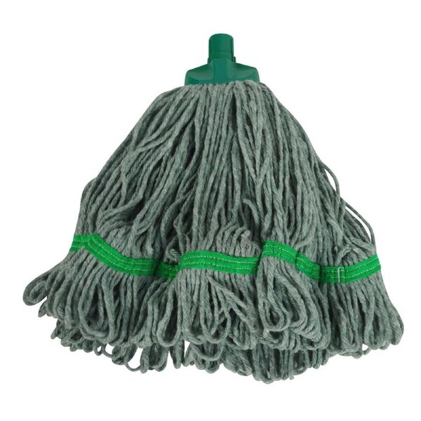 SYR Syrtex 60cm Colour Yarn Home/Office Floor/Tile Cleaning Mop Head Maxi Green