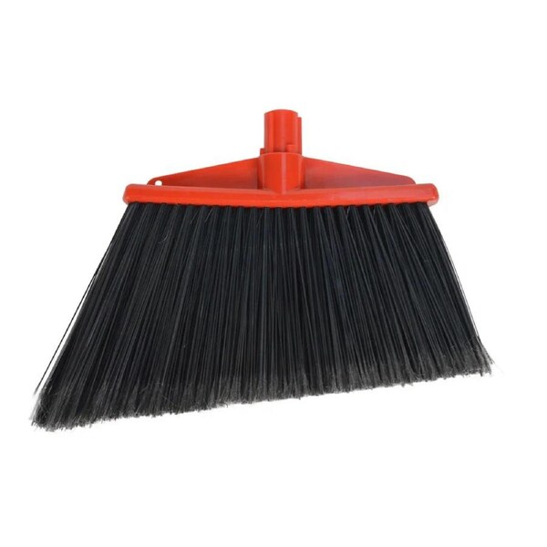 SYR Household Sweeper Angle Broom 33cm Head Indoor/Outdoor Floor Sweeping Red