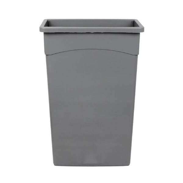 SYR Wall Hugger Space Efficient Rectangular Multipurpose Bin 90L - Grey
