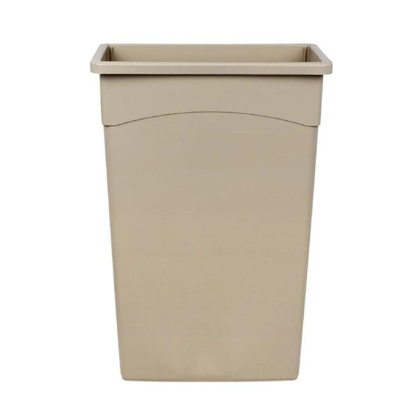 SYR Wall Hugger Space Efficient Rectangular Multipurpose Bin 90L - Beige