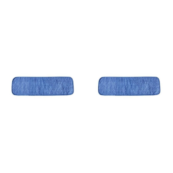 2x SYR Microfibre Pad Refill Floor/Surface Cleaner Home Sweeper Rapid Mop BLU