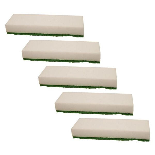 5x SYR Rectangular White Magic Pal-O-Mine Reusable Multipurpose Cleaning Pad