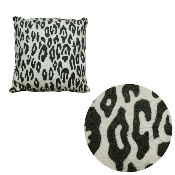 J Elliot Home Leopard Textured Cushion 43 x 43 cm