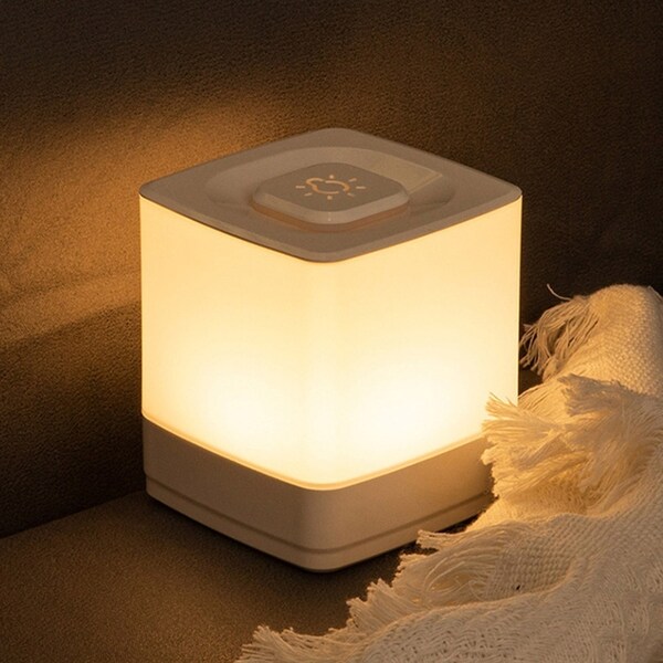 Table Touch Lamp Small Bedside Lamp LED Night Light Charging Nightstand Light