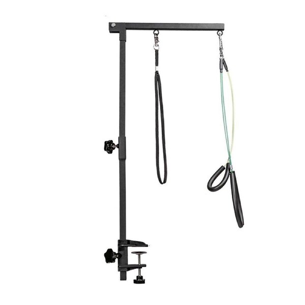 Adjustable Pet Grooming Arm with Clamp for Dog Cat Bath Table Bracket Clamp