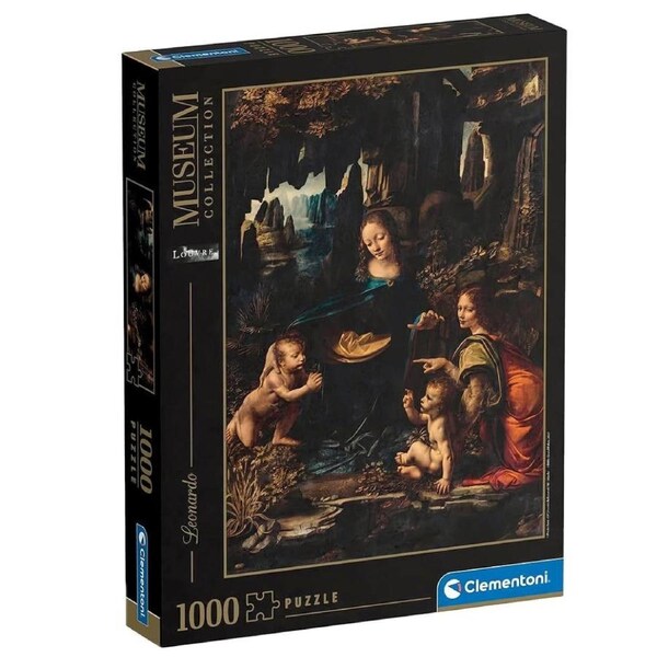 Clementoni Museum Collection Leonardo Davinci La Vierge 1000 Piece Jigsaw Puzzle