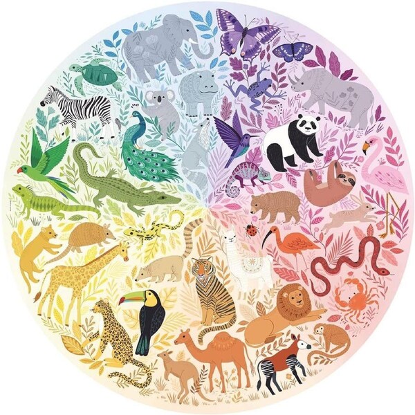 Ravensburger - Circle of Colours - Animals Puzzle 500p