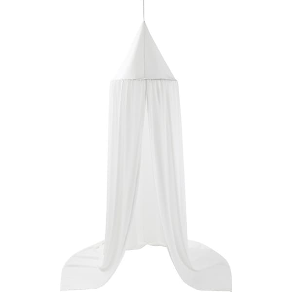 The Peanutshell 230cm Microfibre Hanging Canopy Reading Nuke Privacy Tent WHT