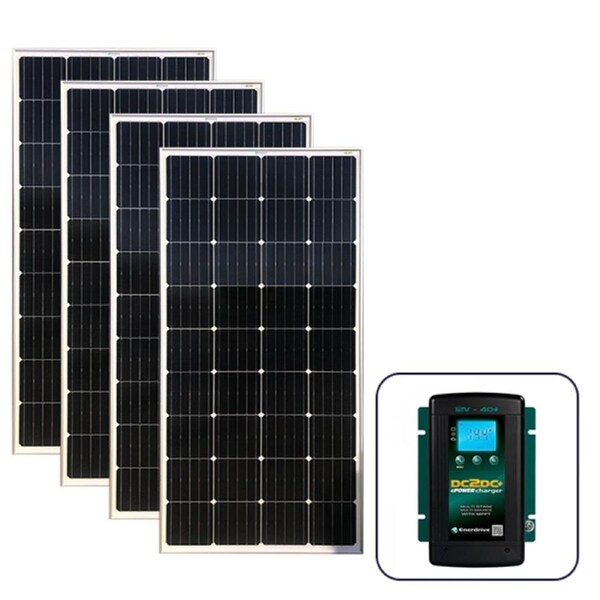 Enerdrive 760W Solar and 40A DC to DC Charger Pack