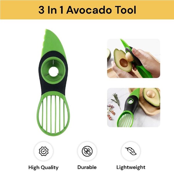 3 In 1 Avocado Tool