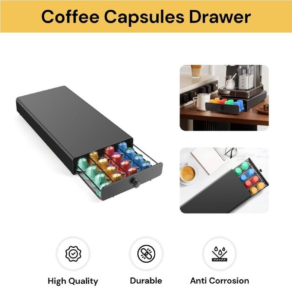 40 Capsules Nespresso Coffee Pod Storage