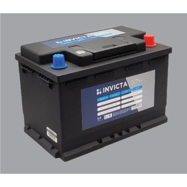 Invicta Hybrid SAE 60Ah Lithium Starter Battery, 1000 CCA