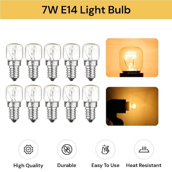 10PCs 7W E14 Light Bulb