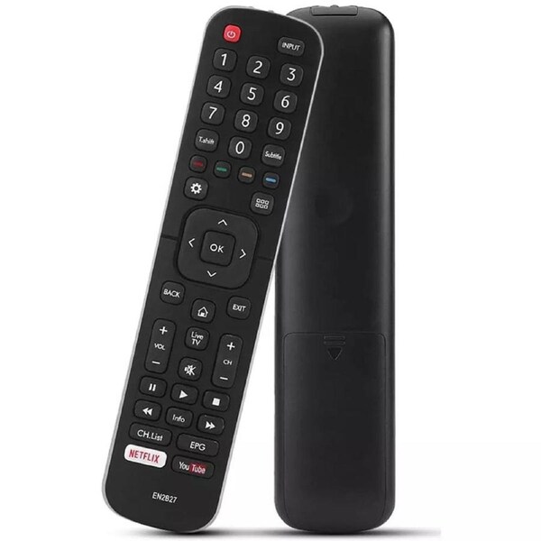 Universal Remote for All Hisense TV Remote, Replacement Control for Hisense-Smart-TV-Remote 4K LED HD UHD Smart TVs-EN2B27 ,with Netflix,Buttons