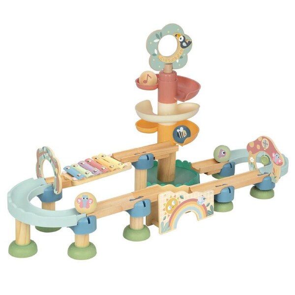 Tooky Toy My Forest Friends Kids/Childrens Ball Drop Track Toy Set 18M+