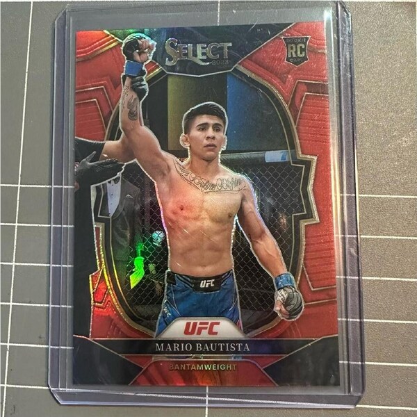 2023 Panini Select UFC - MARIO BAUTISTA Red Prizm Rookie RC 098/175 #69