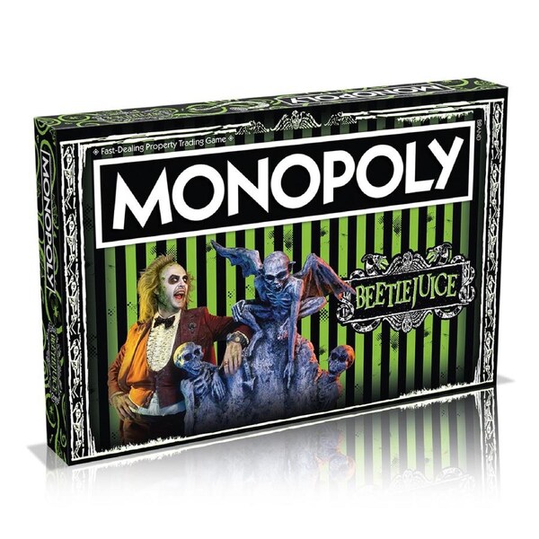 Monopoly Beetlejuice Edition Family Tabletop Party Themed Board Game 12+
