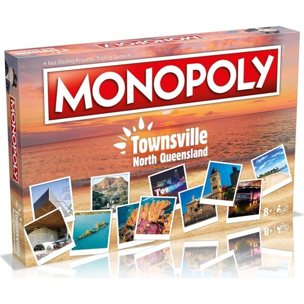 Monopoly - City Editions Townsville Family Themed Party Themed Board Game 8+