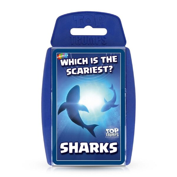 Top Trumps Classics Sharks Edition Family Tabletop Themed Card Game 5+