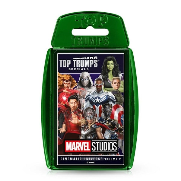 Top Trumps Specials Marvel Cinematic Universe Vol. 2 Edition Family Card Game 5+