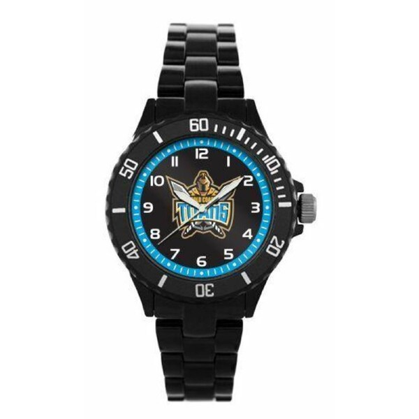 NRL Kids Ladies Watch - Gold Coast Titans - Star Series Gift Boxed - Water Proof