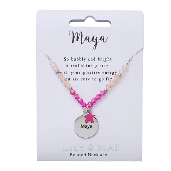 Beaded Necklace - Maya