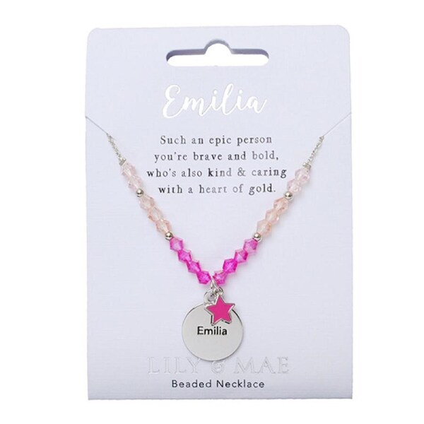Beaded Necklace - Emilia