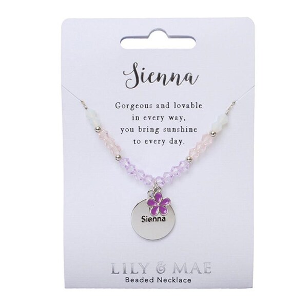 Beaded Necklace - Sienna