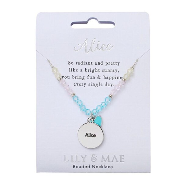 Beaded Necklace - Alice