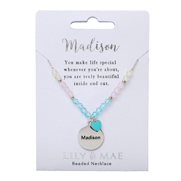 Beaded Necklace - Madison