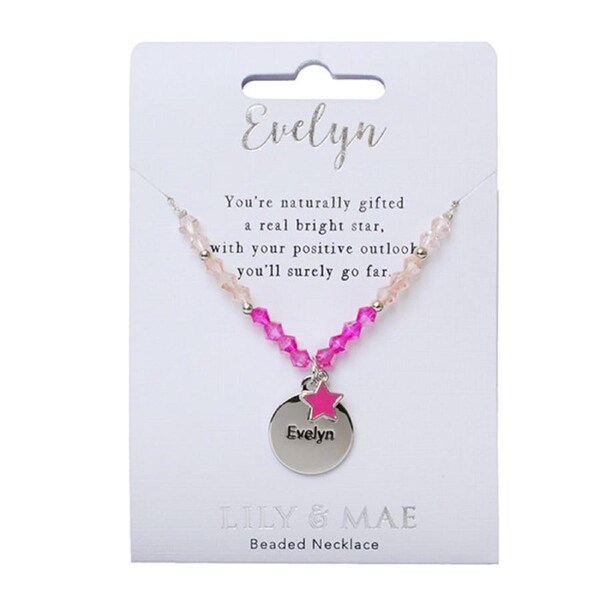 Beaded Necklace - Evelyn