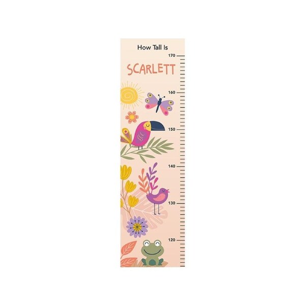 Personalised Height Charts - Scarlett