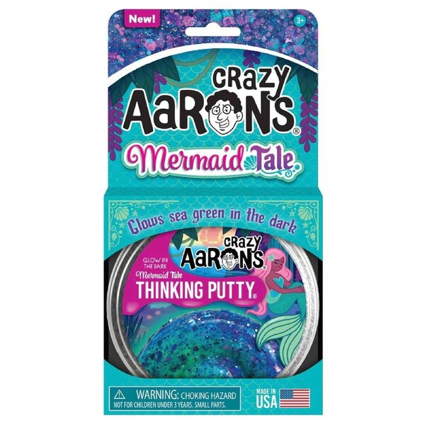Crazy Aarons Putty Mermaid Tale - Glowbrights