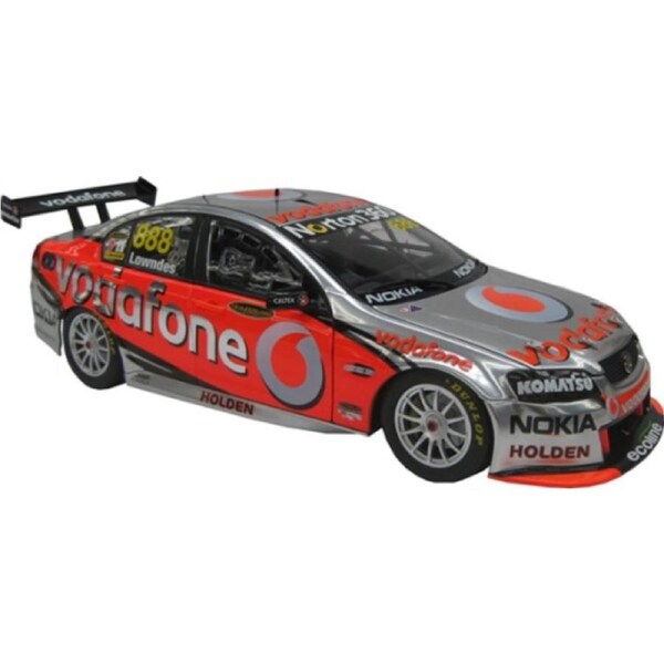 Craig Lowndes Year 2010 Team Vodafone VE Commodore 1:18