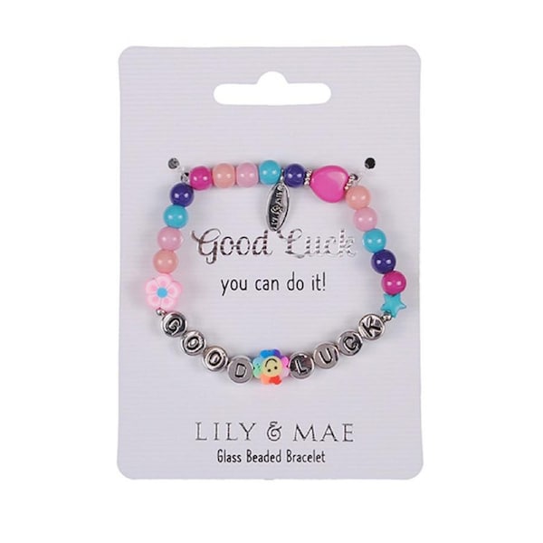 Lily & Mae Beaded Friendship Bracelet - Good Luck