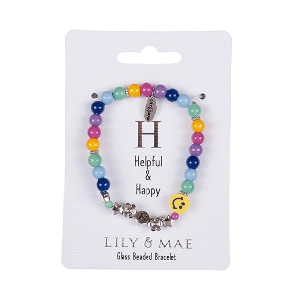 Lily & Mae Beaded Friendship Bracelet - H