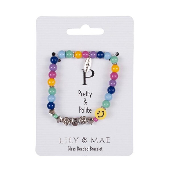 Lily & Mae Beaded Friendship Bracelet - P