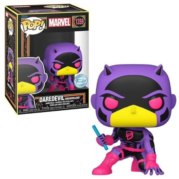 Marvel Comics Daredevil Shadowlands Blacklight Funko POP! Vinyl