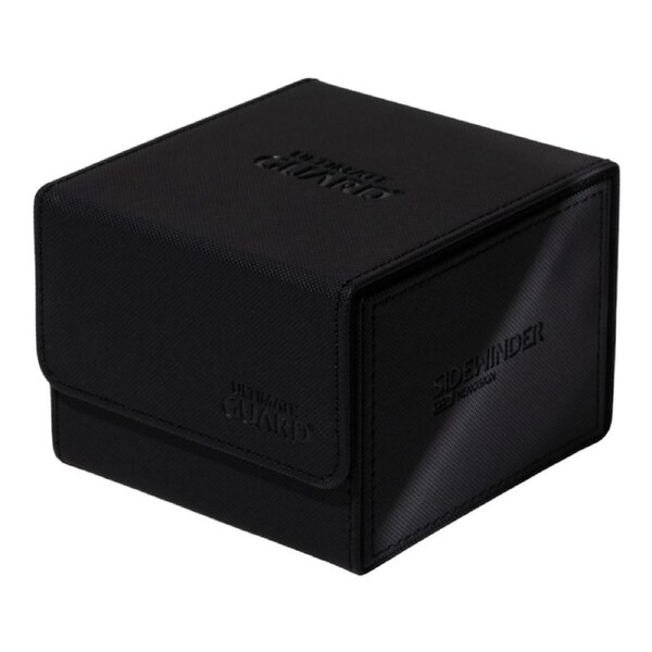 Ultimate Guard Sidewinder 133+ Xenoskin Monocolor Deck Box (Black)