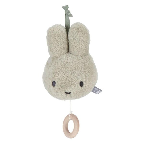 Miffy Fluffy Green Musical Pulldown Toy