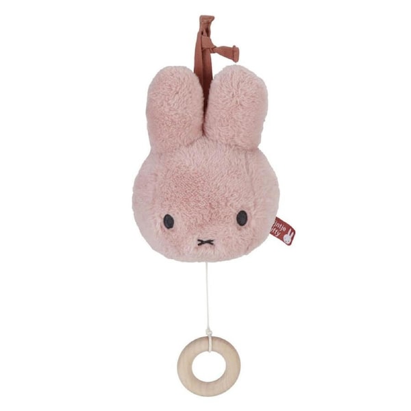 Miffy Fluffy Pink Musical Pulldown