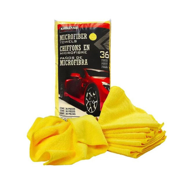 Kirkland Signature Oversize 40.6 cm Premium Microfiber High Pile 36pcs Towels AU